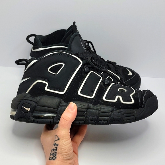 Nike Shoes - NIKE | Air More Uptempo (2006) black/white | Youth 7/WMS 9